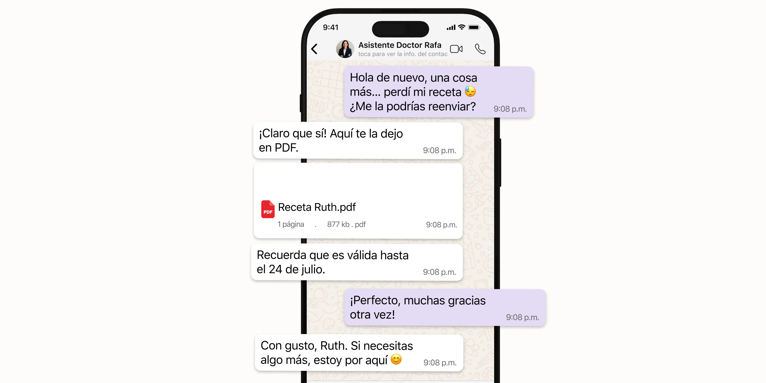 Tu asistente personal, funcionando 24/7